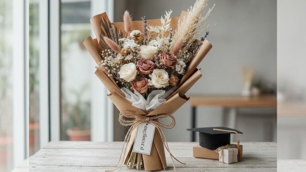 Buket Bunga Kering MG Florist